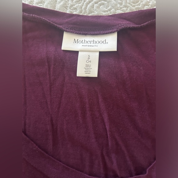 Motherhood maternity Midi Side Ruched dress NWOT - Picture 5 of 6